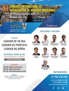 XI Congreso Internacional de Actuación en Urología Oncológica